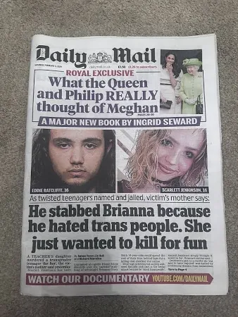 Daily Mail 3rd February 2024 3/2/24