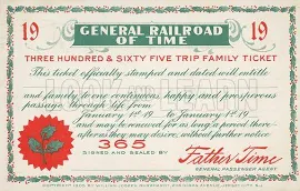 Family ticket, General Railroad of Time