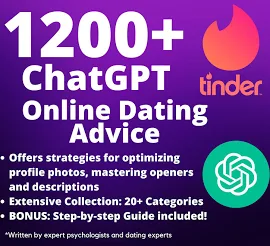 1200+ ChatGPT Prompts for Online Dating | Dating Advice | Online Dating Tips | Dating Profile | Dating Strategies | Dating Mastery