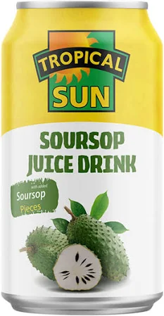 Tropical Sun Soursop Juice Drink with Pulp