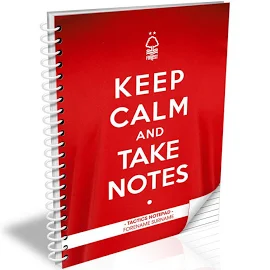 Nottingham Forest FC Keep Calm Notebook