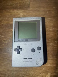 Game Boy Pocket Silver Console Nintendo Gb Mgb-001