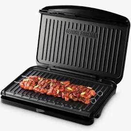 George Foreman 25820 Large Fit Grill - Black