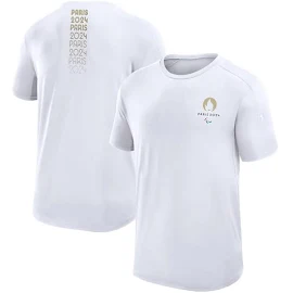 Paris 2024 Paralympics Tech T-Shirt - White