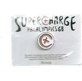 Sainsbury's - Supercharge - Paralympics Gb - Pin Badge - Red - - Uk