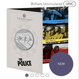 Royal Mint - 2023 The Police Bu £5 Coin - Music Legends Series In