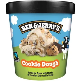 Ben & Jerry's Ice Cream Tub Cookie Dough 465ml