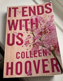 Colleen Hoover It Ends With Us Book 9781471156267 Pre-Owned