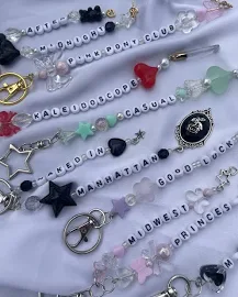 Chappell Roan Inspired Bead keychains/bag Charms