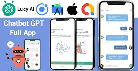Lucy AI - ionic 6 ChatGPT Mobile (Full App)