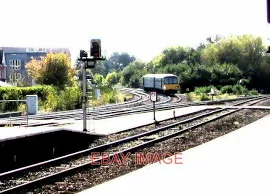 Photo Train From Exmouth Approaches Exeter St Davids The First Great