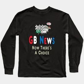 GB News Long Sleeve T-Shirt | Gb-news