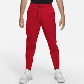 Nike Pants Tech Fleece - University Red/Black