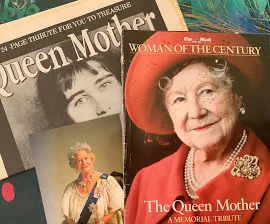 Tribute to the Queen Mother - daily mail souvenir magazine / newspaper / postcard 1994 - Monday 1st April 2002