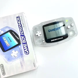 ️ Glacier Blue Gameboy Advance ️ Genuine ️ Nintendo Game Boy Gba