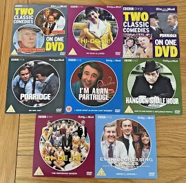 Bbc Comedy Collection Of 8 X Newspaper Promo Dvds