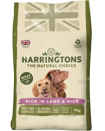 Harringtons Dog Food Lamb & Rice 15kg