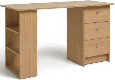 Argos Home Malibu 3 Drawer Desk