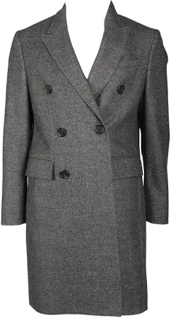 Burberry Grey Men's Wool Coat It 50 Uk 40