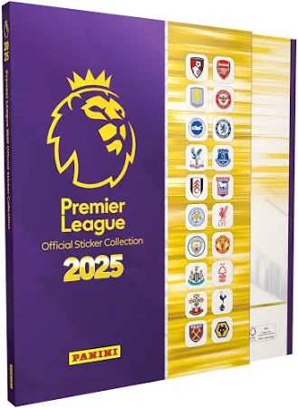 Premier League 2025 Official Sticker Collection - Hardback Binder