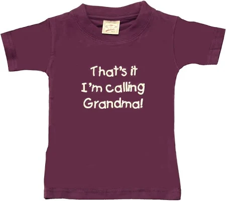 Hazy Blue Kids Thats It I'm Calling Grandad T-Shirts