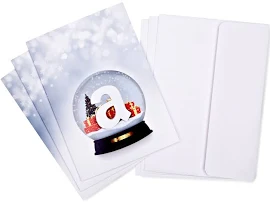 Amazon.co.uk 15 Gift Cards - 3-Pack Greeting Cards (Christmas Globe)