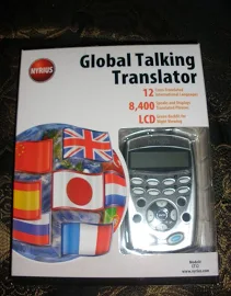 Nyrius Global Talking Translator Lt12 12 Languages Foriegn Travel