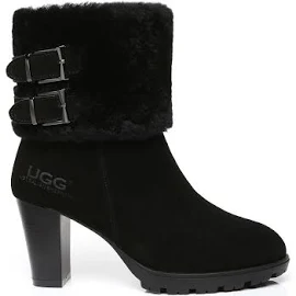 UGG Boots Women Shearling Heels Style Candice