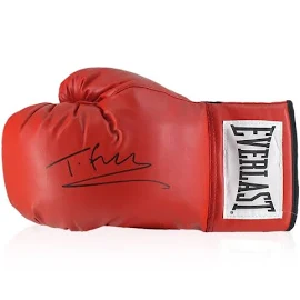 Exclusive Memorabilia Tyson Fury Signed Red Boxing Glove