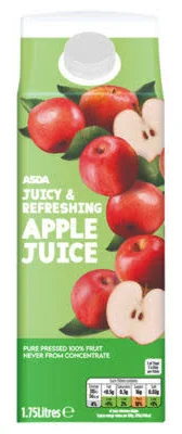 ASDA Juicy Refreshing Apple Juice