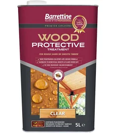 Barrettine Wood Protective Treatment - Clear (5 Litre)