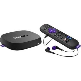 Roku Ultra 4K UHD Streaming Media Player with Voice Remote Pro 2022 Edition, HDMI, Miracast