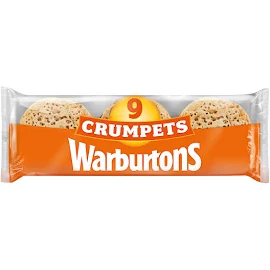 Warburtons 9 Crumpets