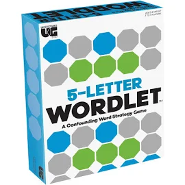 University Games 5 Letter Wordlet Family Strategy Game