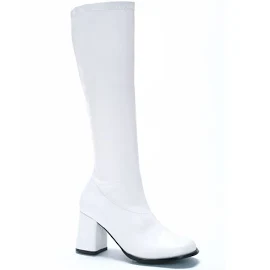 Ellie Shoes Women's Go-Go Boot White 11 US / 9 UK