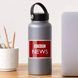 Bbc News bbc Glossy Sticker - Redbubble