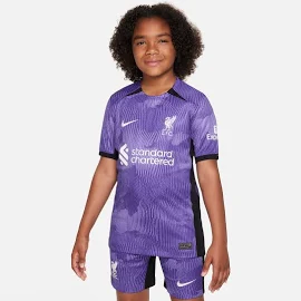 Nike Liverpool Third Shirt 2023 2024 Juniors - Purple