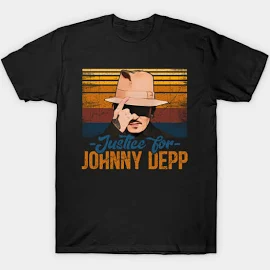 Justice for Johnny Depp Vintage T-Shirt | Justice-for-johnny-depp