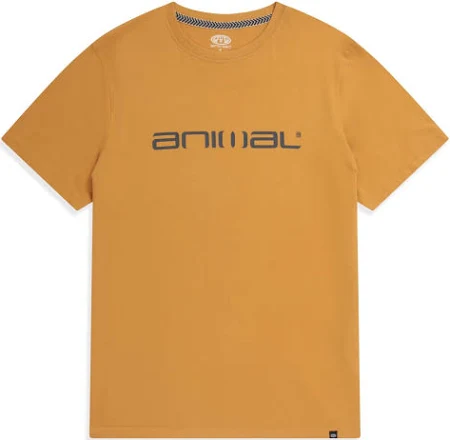 Animal Men's Classico Lightweight Breathable Soft Short Sleeve Cotton T-Shirt