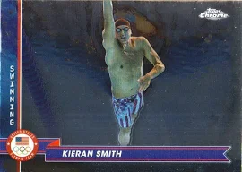 2024 Topps Chrome U.s. Olympic & Paralympic Hopefuls 138 Kieran Smith