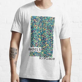 Reddit r/place Pixel War 2022 R Place Essential T-Shirt