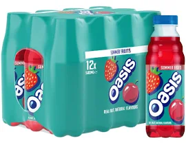 Oasis Summer Fruits Juice Drinks 500ml Case of 12