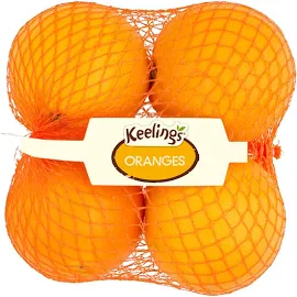 Keelings Oranges 4 Pack
