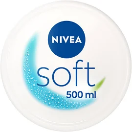 Nivea Soft Moisturising Cream For Face Hands and Body - 500ml