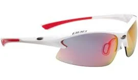 BBB BSG-38 - Impulse Team Sport Glasses (White, Smoke Red Lens)