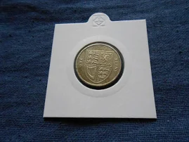 2012 british one pound coin.