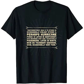 Shipping Forecast Gift T-Shirt