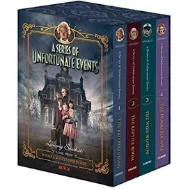 A Series of Unfortunate Events #1-4 Netflix Tie-in Box Set [Book]
