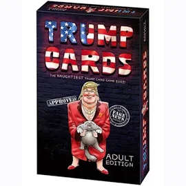 Trump Cards The Naughtiest Trump Card Game Ever Adult Edition