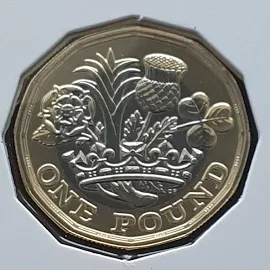 2020 One Pound Coin £1 Uncirculated Royal Mint Bunc
